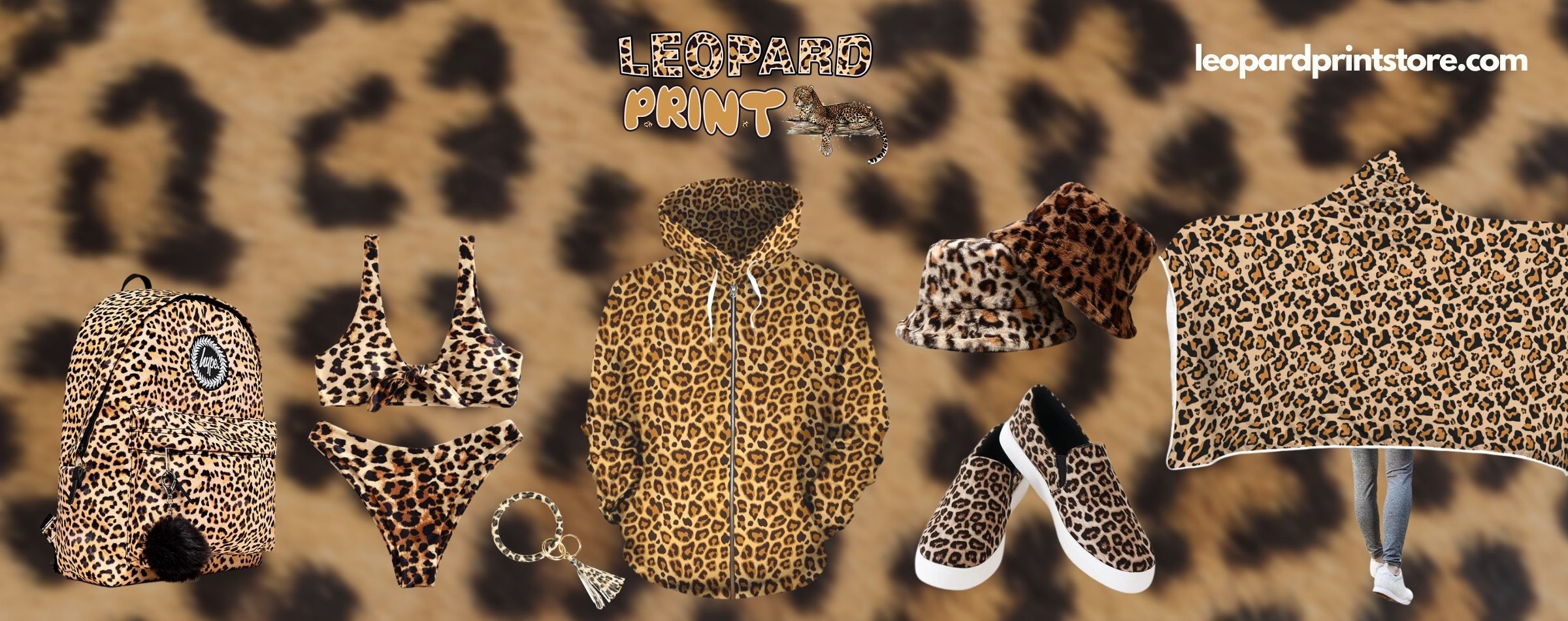 Leopard Print Store Web Banner - Leopard Print Store