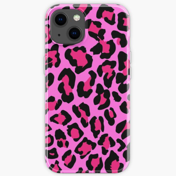 Hot Pink Leopard Print  iPhone Soft Case RB1602 product Offical Leopard Print Merch