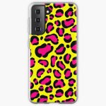 IPhone Phone Cases, Pink Leopard Print Samsung Galaxy Soft Case RB1602 product Offical Leopard Print Merch