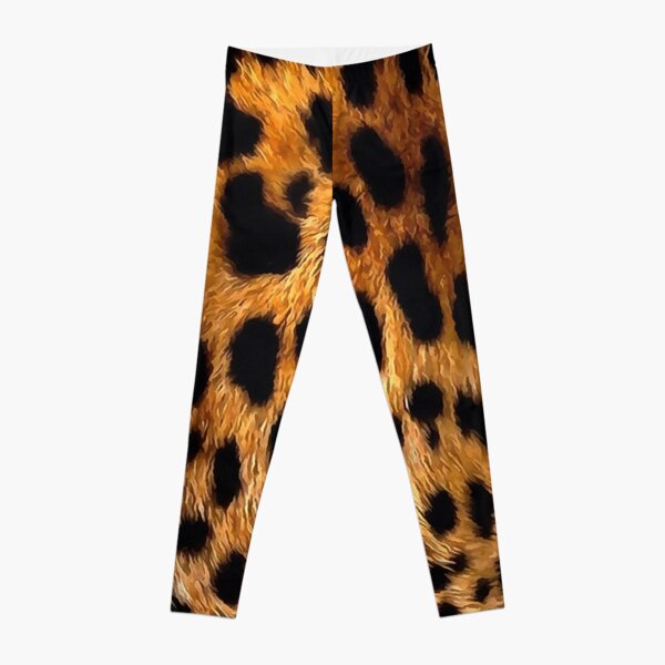 Leopard Spots Acrylic Painting  Leggings RB1602 product Offical Leopard Print Merch