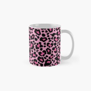Leopard Print Hot Pink Classic Mug RB1602 product Offical Leopard Print Merch