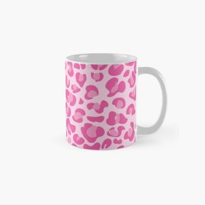 Pink Leopard Print  Classic Mug RB1602 product Offical Leopard Print Merch