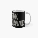 Ew, David. The Leopard Print iconic Schitt's Creek Alexis Rose to David Rose quote Classic Mug RB1602 product Offical Leopard Print Merch
