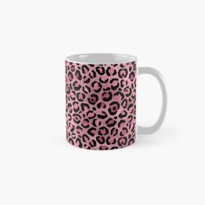 Metalic Pink Leopard Pattern Classic Mug RB1602 product Offical Leopard Print Merch