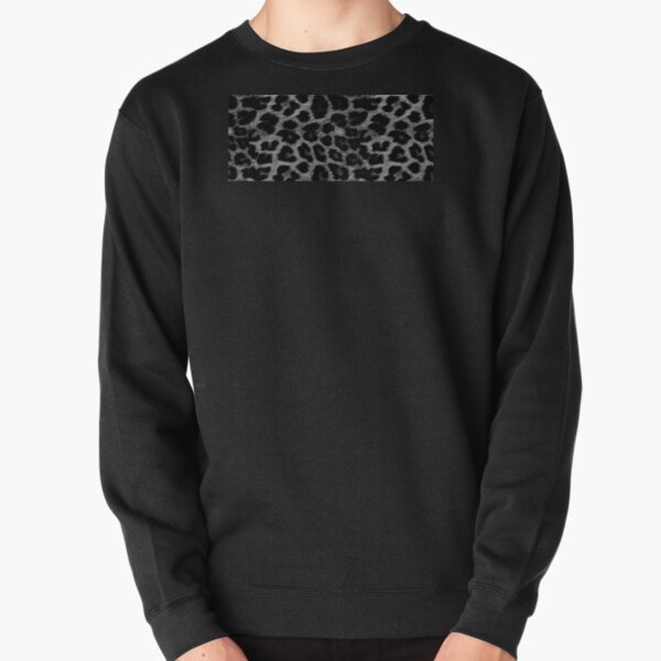 Leopard Print Skin - Black and White - Design 3 Pullover Sweatshirt RB1602 product Offical Leopard Print Merch