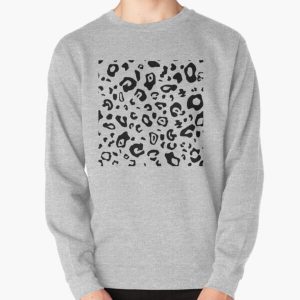 Leopard pattern on transparent background Pullover Sweatshirt RB1602 product Offical Leopard Print Merch