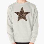 Leopard Print Pattern Star Shape Pullover Sweatshirt RB1602 product Offical Leopard Print Merch