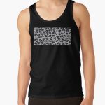 Leopard Print Skin - Black and White - Design 1 Tank Top RB1602 product Offical Leopard Print Merch