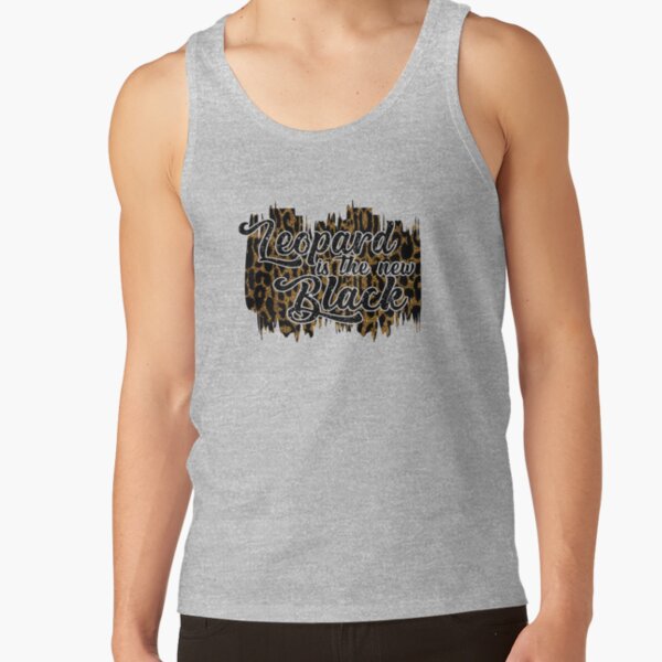 Leopard Print Leopard is the New Black Tank Top RB1602 product Offical Leopard Print Merch