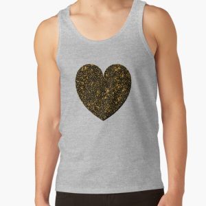 Heart with Leopard print   Tank Top RB1602 product Offical Leopard Print Merch