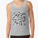 White Leopard pattern Tank Top RB1602 product Offical Leopard Print Merch