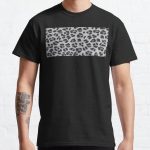 Leopard Print Skin - Black and White - Design 1 Classic T-Shirt RB1602 product Offical Leopard Print Merch