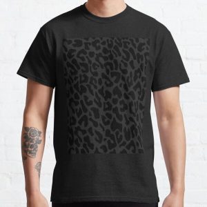 black leopard print Classic T-Shirt RB1602 product Offical Leopard Print Merch