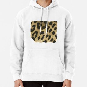 Large Leopard print graphic  Pullover Hoodie RB1602 product Offical Leopard Print Merch