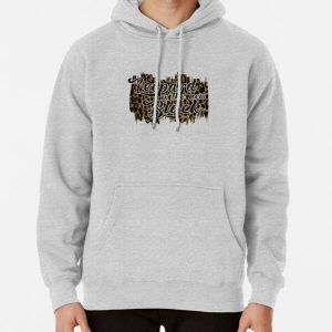 Leopard Print Leopard is the New Black Pullover Hoodie RB1602 product Offical Leopard Print Merch
