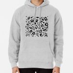 Leopard pattern on transparent background Pullover Hoodie RB1602 product Offical Leopard Print Merch