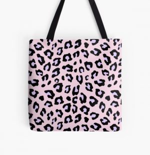 Leopard Print - Lavender Blush Original All Over Print Tote Bag RB1602 product Offical Leopard Print Merch