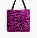 Leopard Pattern (pink) All Over Print Tote Bag RB1602 product Offical Leopard Print Merch