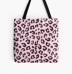 Leopard Print - Pink Chocolate Original All Over Print Tote Bag RB1602 product Offical Leopard Print Merch