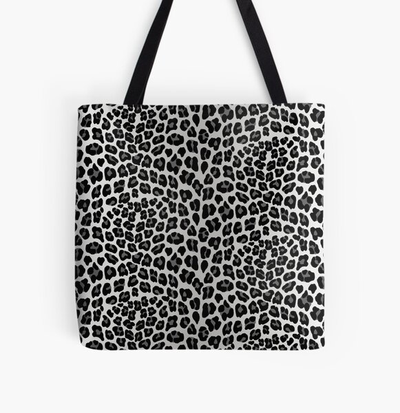 Snow Leopard print All Over Print Tote Bag RB1602 product Offical Leopard Print Merch