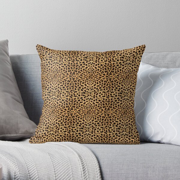 Wild Leopard Print Throw Pillow RB1602 product Offical Leopard Print Merch