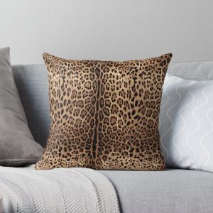 Leopard Print Skin Throw Pillow RB1602 product Offical Leopard Print Merch