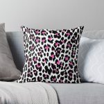 pink leopard print  Throw Pillow RB1602 product Offical Leopard Print Merch
