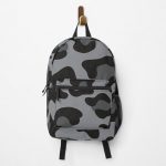 Grey and Black Leopard Print Backpack RB1602 product Offical Leopard Print Merch