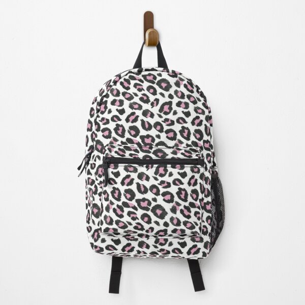 Pink Leopard Print Backpack RB1602 product Offical Leopard Print Merch