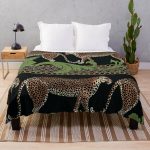 Leopard pattern Throw Blanket RB1602 product Offical Leopard Print Merch