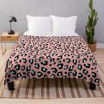 Leopard Print - Icy Peach Original Throw Blanket RB1602 product Offical Leopard Print Merch