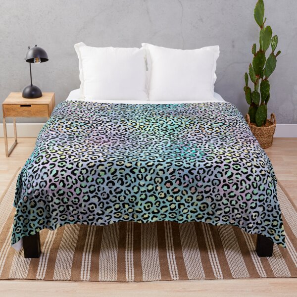 Mythical Leopard Print 6 Throw Blanket RB1602 product Offical Leopard Print Merch